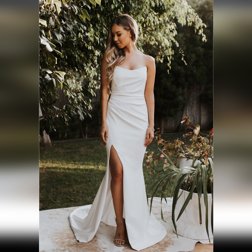 Katie May X NOEL AND JEAN | NWOT Divinity Gown in Ivory Size M